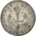 Monnaie, France, Louis XV, Double sol (2 sous) en billon, 2 Sols, 1742