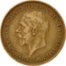 Coin, Great Britain, George V, Penny, 1928, VF(20-25), Bronze, KM:838