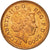 Moneda, Gran Bretaña, Elizabeth II, Penny, 2000, MBC, Cobre chapado en acero