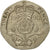 Moneta, Gran Bretagna, Elizabeth II, 20 Pence, 1990, BB+, Rame-nichel, KM:939