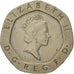 Moneta, Wielka Brytania, Elizabeth II, 20 Pence, 1987, AU(50-53), Miedź-Nikiel