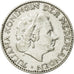 Coin, Netherlands, Juliana, Gulden, 1957, AU(55-58), Silver, KM:184