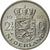 Coin, Netherlands, Juliana, 2-1/2 Gulden, 1980, AU(55-58), Nickel, KM:191