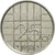 Coin, Netherlands, Beatrix, 25 Cents, 1983, EF(40-45), Nickel, KM:204
