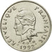 Moneta, Polinezja Francuska, 10 Francs, 1992, Paris, AU(55-58), Nikiel, KM:8