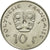 Moneta, Polinesia francese, 10 Francs, 1992, Paris, SPL-, Nichel, KM:8