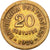 Moneta, Portugal, 20 Centavos, 1924, VF(30-35), Bronze, KM:574
