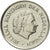 Coin, Netherlands, Juliana, 25 Cents, 1971, AU(50-53), Nickel, KM:183
