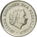 Coin, Netherlands, Juliana, 25 Cents, 1971, AU(50-53), Nickel, KM:183