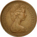 Moneta, Gran Bretagna, Elizabeth II, New Penny, 1975, BB, Bronzo, KM:915