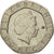 Moneta, Gran Bretagna, Elizabeth II, 20 Pence, 2002, BB+, Rame-nichel, KM:990