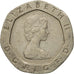 Moneta, Wielka Brytania, Elizabeth II, 20 Pence, 1984, EF(40-45), Miedź-Nikiel