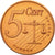 United Kingdom , Medal, Essai 5 cents, 2002, MS(63), Copper