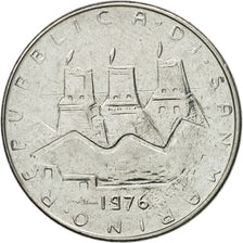 Coin, San Marino, 50 Lire, 1976, Rome, MS(65-70), Steel, KM:56