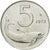 Munten, Italië, 5 Lire, 1972, Rome, UNC-, Aluminium, KM:92