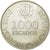 Moneta, Portugal, 1000 Escudos, 2000, MS(63), Srebro, KM:732