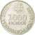 Munten, Portugal, 1000 Escudos, 2000, UNC-, Zilver, KM:732
