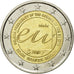 Belgia, 2 Euro, EU, 2010, Brussels, MS(60-62), Bimetaliczny, KM:289