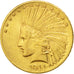 Stati Uniti, Indian Head, $10, Eagle, 1911, U.S. Mint, Philadelphia, BB+, Oro...