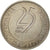 Moneta, Portugal, 25 Escudos, 1984, EF(40-45), Miedź-Nikiel, KM:Pr27