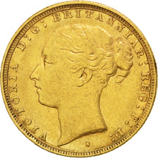 Australia, Victoria, Sovereign, 1882, Sydney, BB+, Oro, KM:7