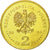 Moneda, Polonia, 2 Zlote, 2004, Warsaw, SC+, Latón, KM:501