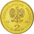 Moneda, Polonia, 2 Zlote, 2006, Warsaw, SC+, Latón, KM:532