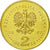 Monnaie, Pologne, 2 Zlote, 2007, Warsaw, SPL+, Laiton, KM:622