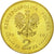 Moneda, Polonia, 2 Zlote, 2010, Warsaw, SC, Latón, KM:742