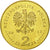 Moneda, Polonia, 2 Zlote, 2012, Warsaw, SC, Latón, KM:821