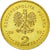 Moneda, Polonia, 2 Zlotych, 2013, Warsaw, SC, Latón, KM:854