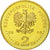 Moneda, Polonia, 2 Zlote, 2008, Warsaw, SC, Latón, KM:634
