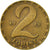 Moneta, Węgry, 2 Forint, 1979, Budapest, EF(40-45), Mosiądz, KM:591