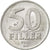 Coin, Hungary, 50 Fillér, 1986, Budapest, EF(40-45), Aluminum, KM:574