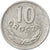 Coin, Poland, 10 Groszy, 1966, Warsaw, EF(40-45), Aluminum, KM:AA47