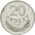 Coin, Poland, 20 Groszy, 1977, Warsaw, AU(50-53), Aluminum, KM:A47
