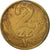 Coin, Poland, 2 Zlote, 1983, Warsaw, EF(40-45), Brass, KM:80.1