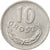 Coin, Poland, 10 Groszy, 1969, Warsaw, EF(40-45), Aluminum, KM:AA47