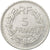 Moneta, Francja, Lavrillier, 5 Francs, 1950, Paris, AU(55-58), Aluminium