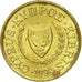 Munten, Cyprus, Cent, 1998, PR, Nickel-brass, KM:53.3
