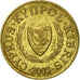 Munten, Cyprus, 2 Cents, 2003, ZF, Nickel-brass, KM:54.3