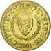 Munten, Cyprus, 20 Cents, 2001, ZF, Nickel-brass, KM:62.2
