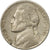 Coin, United States, Jefferson Nickel, 5 Cents, 1941, U.S. Mint, Philadelphia