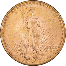 Monnaie, États-Unis, Saint-Gaudens, $20, Double Eagle, 1925, U.S. Mint