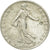 Coin, France, Semeuse, 50 Centimes, 1917, Paris, EF(40-45), Silver, KM:854