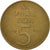 Munten, DUITSE DEMOCRATISCHE REPUBLIEK, 5 Mark, 1969, Berlin, ZF, Nickel-Bronze