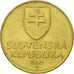 Münze, Slowakei, 10 Koruna, 1993, SS, Aluminum-Bronze, KM:11