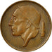 Coin, Belgium, Baudouin I, 50 Centimes, 1966, EF(40-45), Bronze, KM:148.1