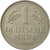 Coin, GERMANY - FEDERAL REPUBLIC, Mark, 1981, Karlsruhe, EF(40-45)