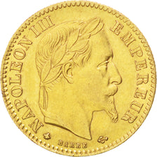 France, Second Empire, 10 Francs Or Napoléon III 1864 A (Paris), KM 800.1